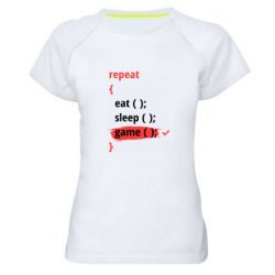 Женские спортивные футболки