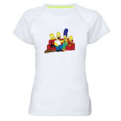 Женские спортивные футболки