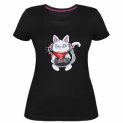 Женские стрейчевые футболки