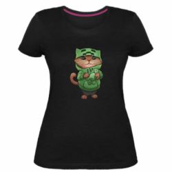 Женские стрейчевые футболки