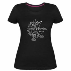 Женские стрейчевые футболки