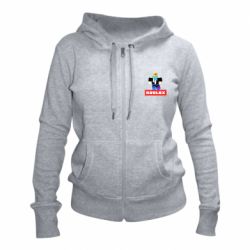 Женские худи на молнии