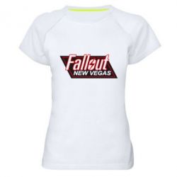Женская спортивная футболка Fallout New Vegas - FATLINE Женская спортивная футболка Fallout New Vegas