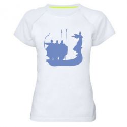 Женские спортивные футболки