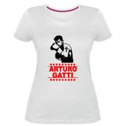 Жіноча стрейчева футболка Arturo Gatti - FATLINE Жіноча стрейчева футболка Arturo Gatti