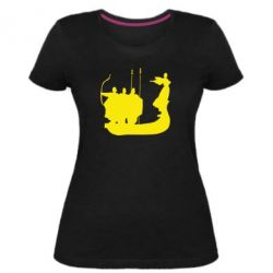 Женские стрейчевые футболки