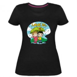 Женские стрейчевые футболки