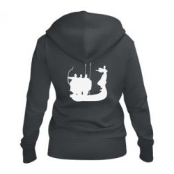 Женские худи на молнии