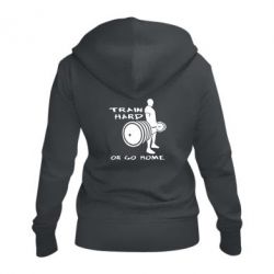 Женские худи на молнии