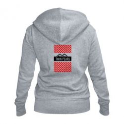 Жіноча худі на блискавці Твін Пікс 3 - FATLINE Жіноча худі на блискавці Твін Пікс 3