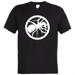 Чоловічі футболки з V-подібним вирізом