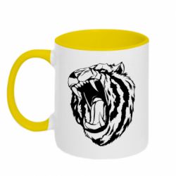 Кружка двухцветная 320ml Zloj tigr