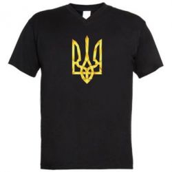 Чоловічі футболки з V-подібним вирізом - FATLINE