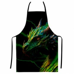 3D фартук Зеленый Дракон! - FATLINE 3D фартук Зеленый Дракон!