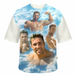 3D футболки оверсайз