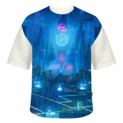 3D футболки оверсайз