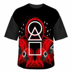 3D футболки оверсайз