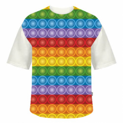 3D футболки оверсайз