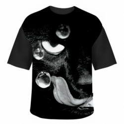 3D футболки оверсайз