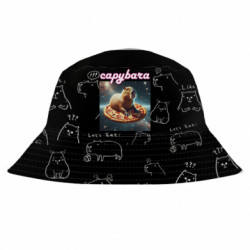3D панама Капибара ан пицце