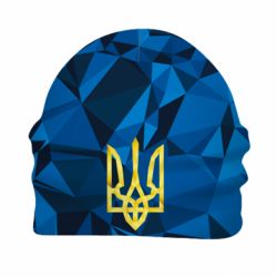 3D шапка Герб Украины Poly