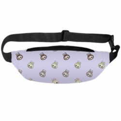 3D сумка-бананка LABUBU паттерн - FATLINE 3D сумка-бананка LABUBU паттерн