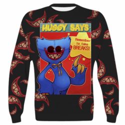 3D світшот Huggy says - FATLINE 3D світшот Huggy says