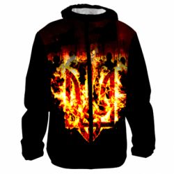 3D вітровка Вогняний герб України - FATLINE 3D вітровка Вогняний герб України