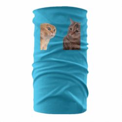 Бандана-труба Коти розмовляють Мем - FATLINE Бандана-труба Коти розмовляють Мем