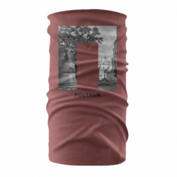 Бандана-труба Poltava Black & White - FATLINE Бандана-труба Poltava Black & White