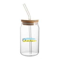 Банки с трубочкой