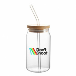 Банки с трубочкой