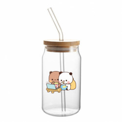 Банки с трубочкой