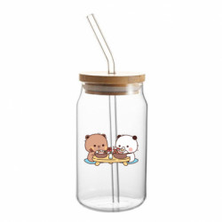 Банки с трубочкой