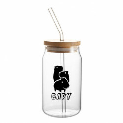 Банки с трубочкой