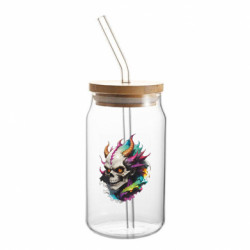 Банки с трубочкой