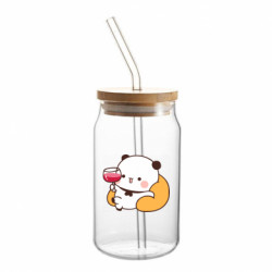 Банки с трубочкой