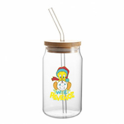 Банки з трубочкою