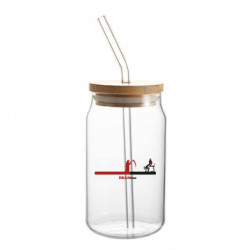 Банки з трубочкою