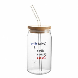 Банки с трубочкой