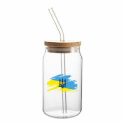 Банки з трубочкою