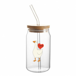 Банки с трубочкой