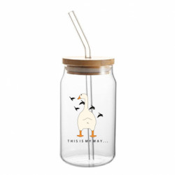 Банки с трубочкой