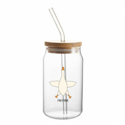 Банки з трубочкою