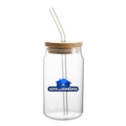 Банки с трубочкой