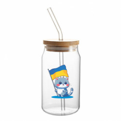 Банки с трубочкой