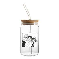 Банки з трубочкою