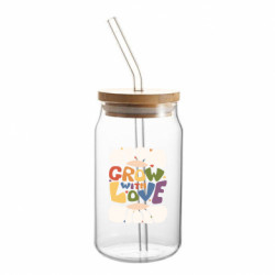 Банки с трубочкой