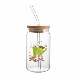 Банки с трубочкой