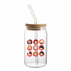 Банки с трубочкой